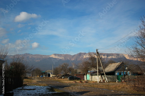 countryside in the mountains