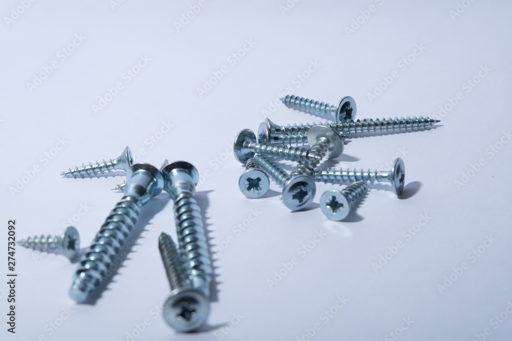 Screws on paper Screws on paper