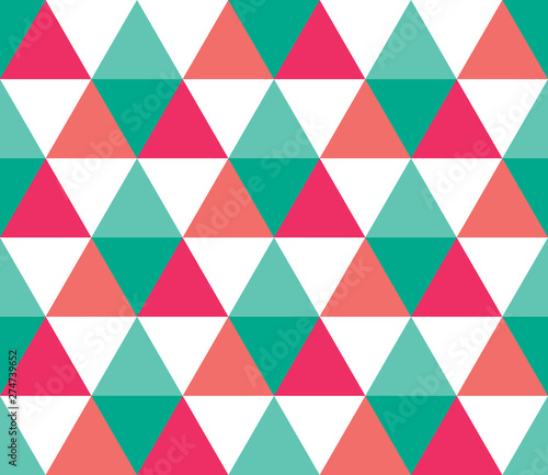 Triangular background. Seamless geometric pattern. Seamless abstract triangle geometrical background. Infinity geometric pattern. Vector illustration.
