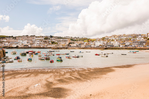 St. Ives, Hafen, Fischerboote, Cornwall, Küste, Künstler, Südengland photo