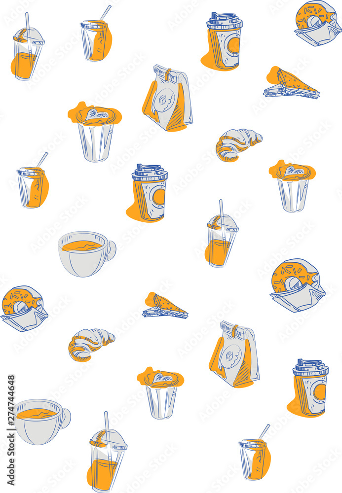 food icons set food icons set