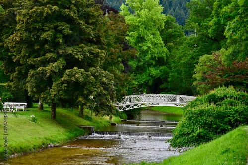 Brücke im Kurpark von Baden-Baden