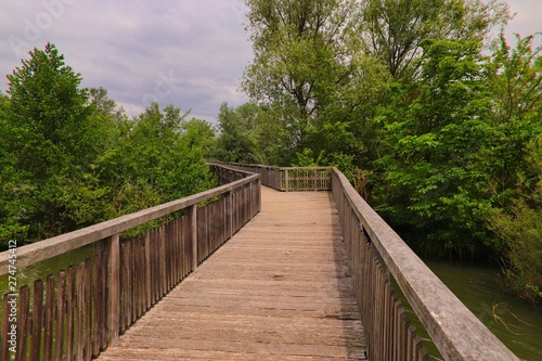 Holzsteg am Altm  hlsee