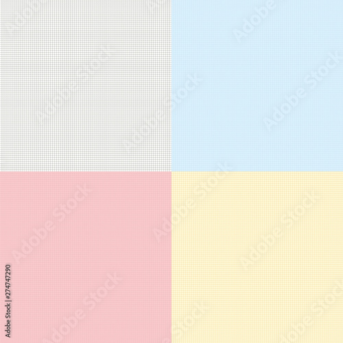 Vector simple graph paper seamless background. Abstract blueprint paper illustration