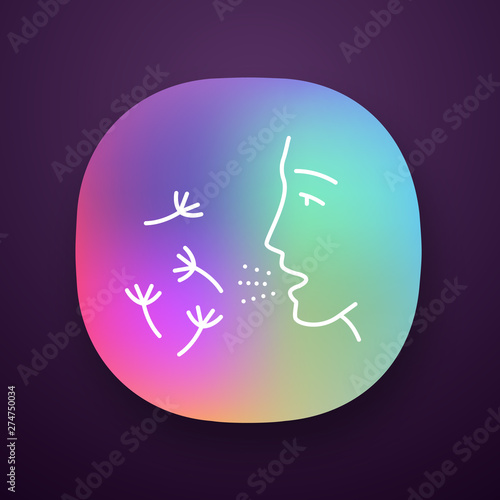 Summer allergy app icon