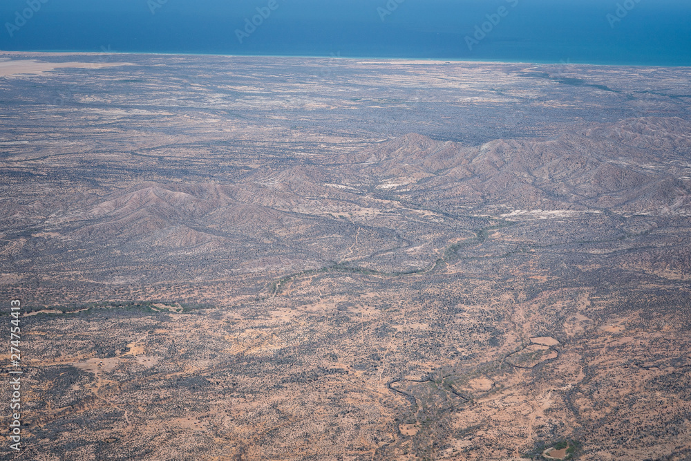 Vista Aerea de la Guajira Colombia