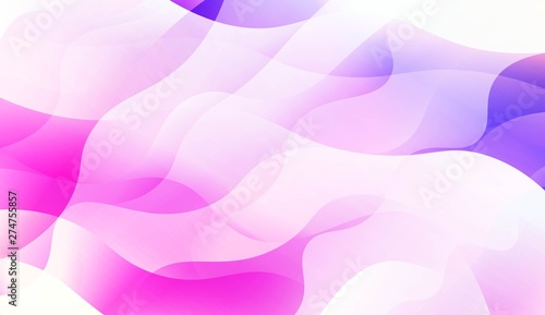 Geometric Pattern With Lines, Wave. Abstract Blurred Gradient Background. For Screen Cell Phone, Presentation Background, Package. Vector Illustration.