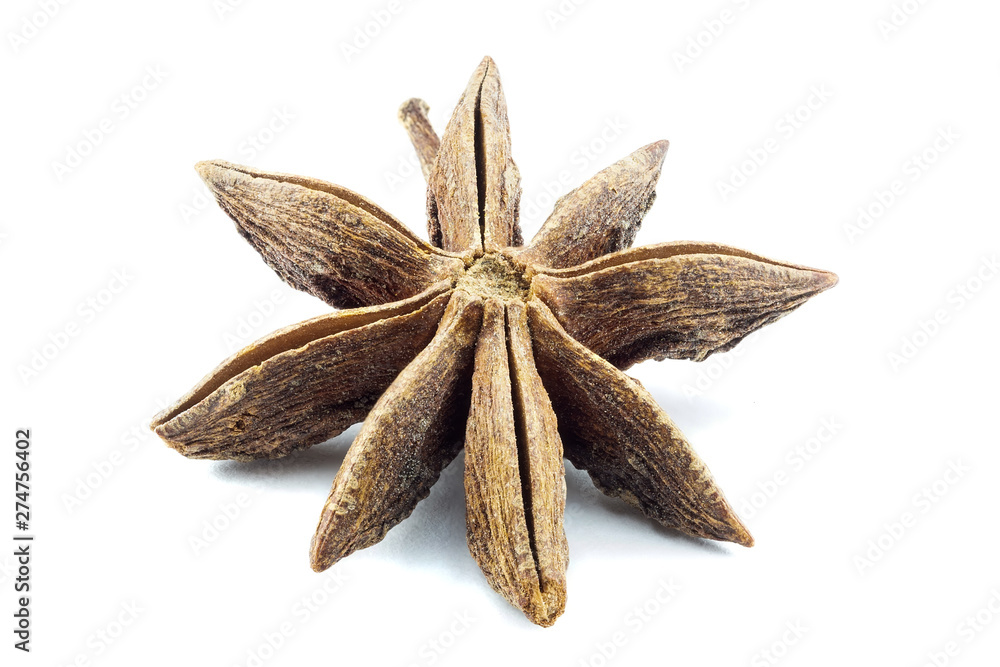 Anise isolated on white background Anise isolated on white background