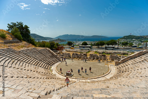 Amphitheater Halikarnassos, Bodrum. Mugla, Türkei photo