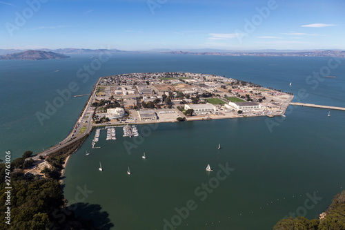 Afternoon aerial view of Tr...