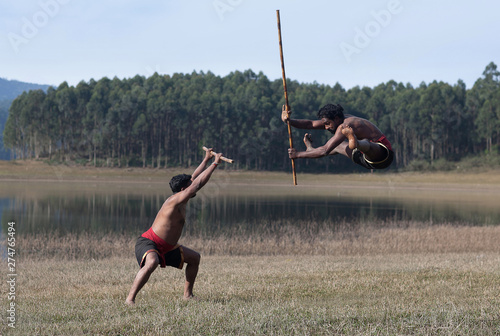 Kalaripayattu Martial Art in Kerala, India photo