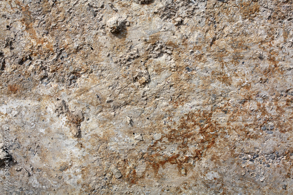 Background with concrete wall with rust. Background with concrete wall with rust.