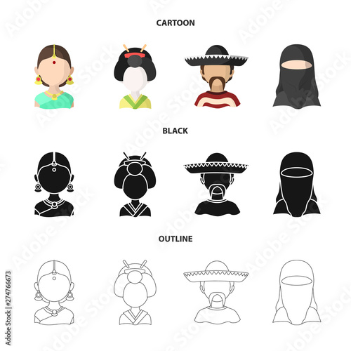 Isolated object of imitator and resident logo. Collection of imitator and culture vector icon for stock.
