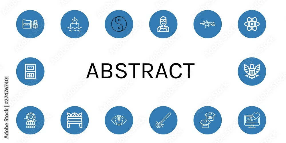Set of abstract icons such as Folder, Sea, Ying yang, Swimmer, Grasshopper, Atom, Poker chip, Plant, Eye, Magic wand, Shirts, Love, Calculator, Eagle , abstract Set of abstract icons such as Folder, Sea, Ying yang, Swimmer, Grasshopper, Atom, Poker chip, Plant, Eye, Magic wand, Shirts, Love, Calculator, Eagle , abstract