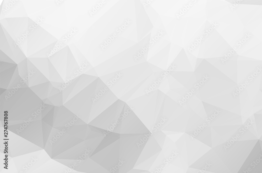 White Grey Low poly crystal background. Polygon design pattern. environment  green Low poly vector illustration, low polygon background. Stock Vector |  Adobe Stock