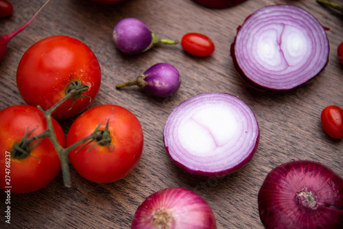 Organic vegetables for cook...
