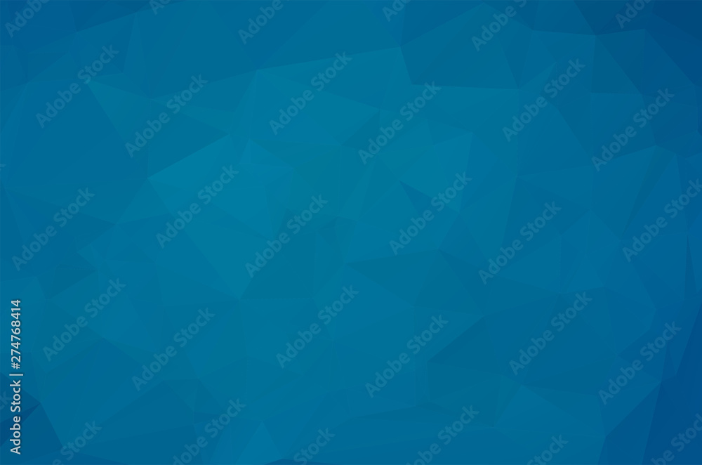 Obraz premium Blue Low poly crystal background. Polygon design pattern. environment green Low poly vector illustration, low polygon background.
