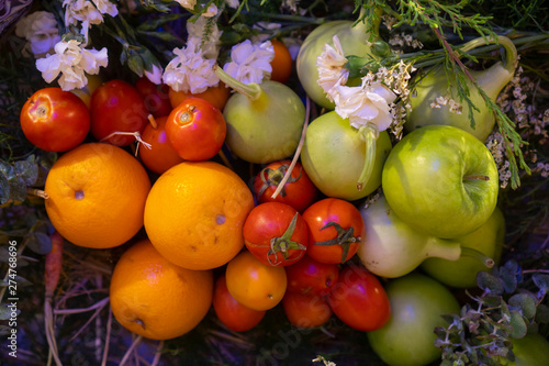 Various kinds of tropical f...