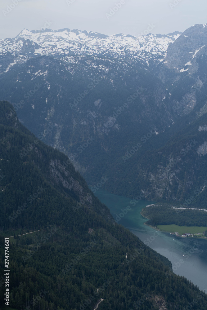 Obraz premium view of mountains