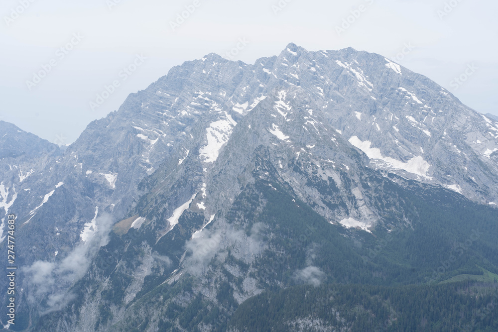 Fototapeta premium aerial view of mountains