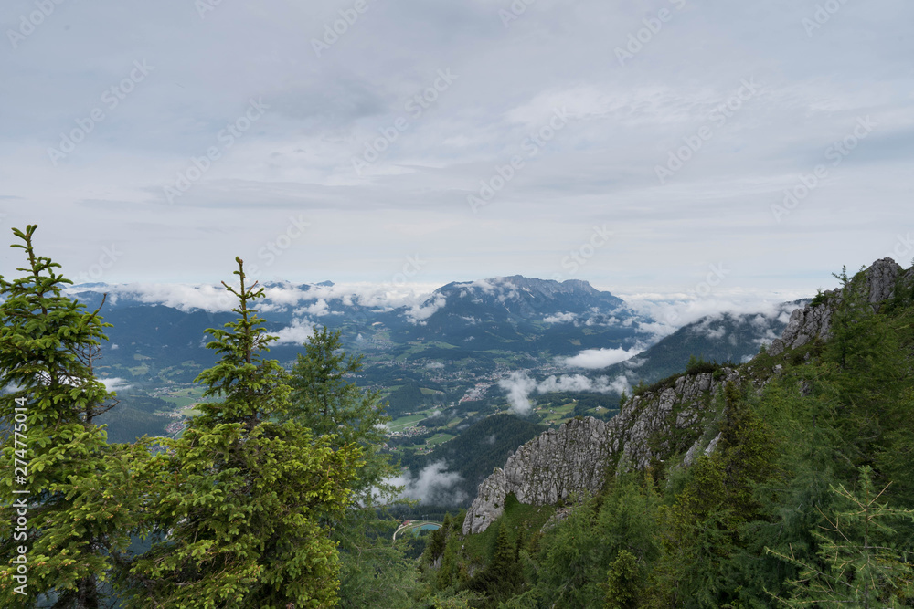 view of mountains