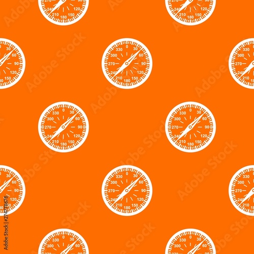 Compass pattern vector orange for any web design best