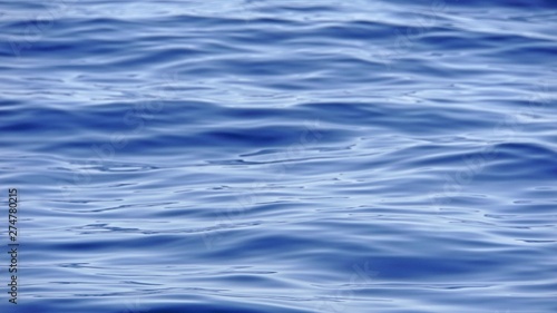 deep blue atlantic ocean