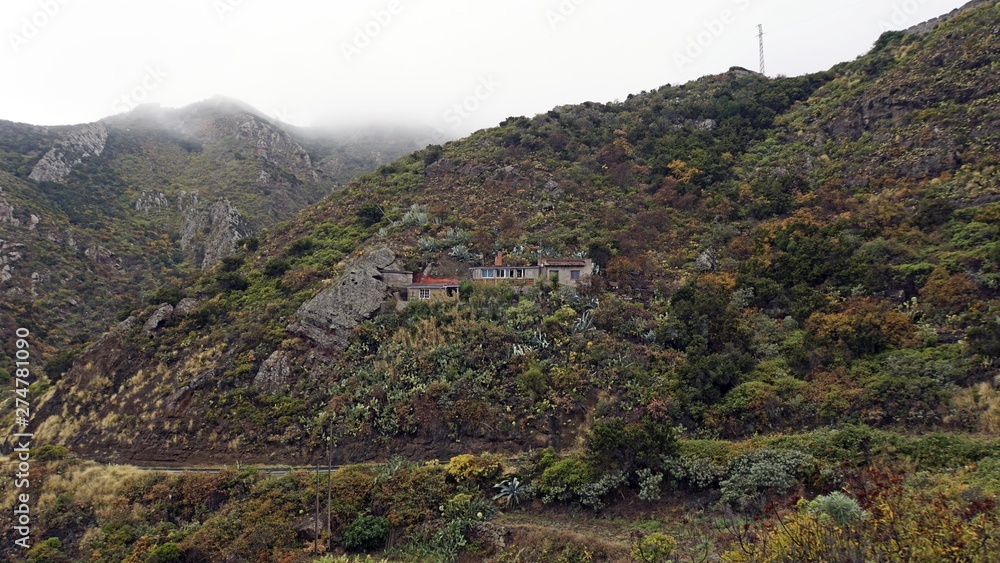 exotic landscape in anaga mountains exotic landscape in anaga mountains