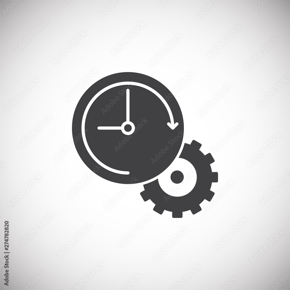 Time management related icon on background for graphic and web design. Simple illustration. Internet concept symbol for website button or mobile app. Time management related icon on background for graphic and web design. Simple illustration. Internet concept symbol for website button or mobile app.