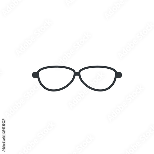 Glasses icon. Optical concept. Vector isolaterd illustration