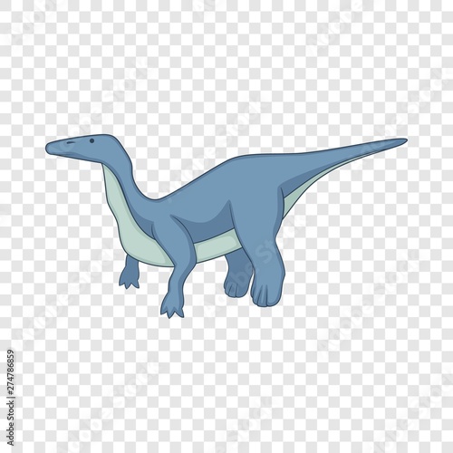 Brontosaurus icon. Cartoon illustration of brontosaurus vector icon for web
