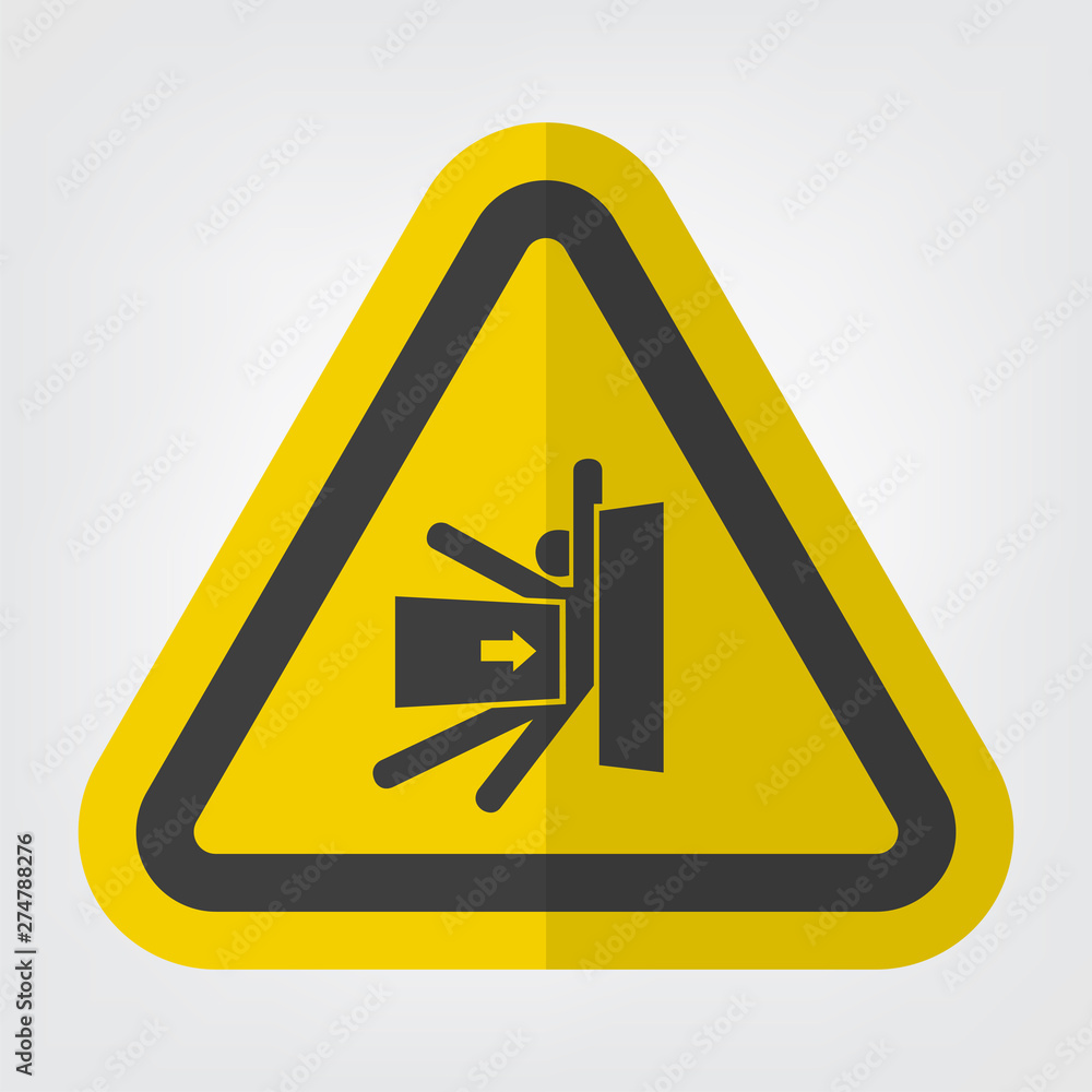 Body Crush Force From Side Symbol Sign Isolate On White Background,Vector Illustration EPS.10 Body Crush Force From Side Symbol Sign Isolate On White Background,Vector Illustration EPS.10