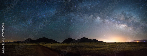 Pano of the Milky way in Arizona © SE Viera Photo