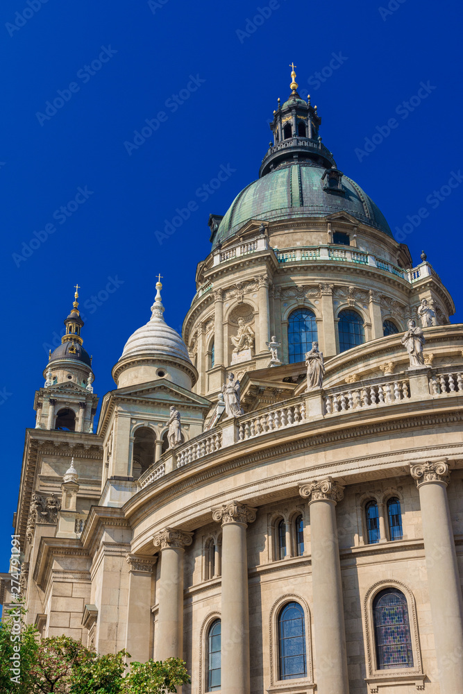 Szent Istvan Bazilika (St Stephen Basilica) neoclassical church in the center of Budapest, completed in 1905
