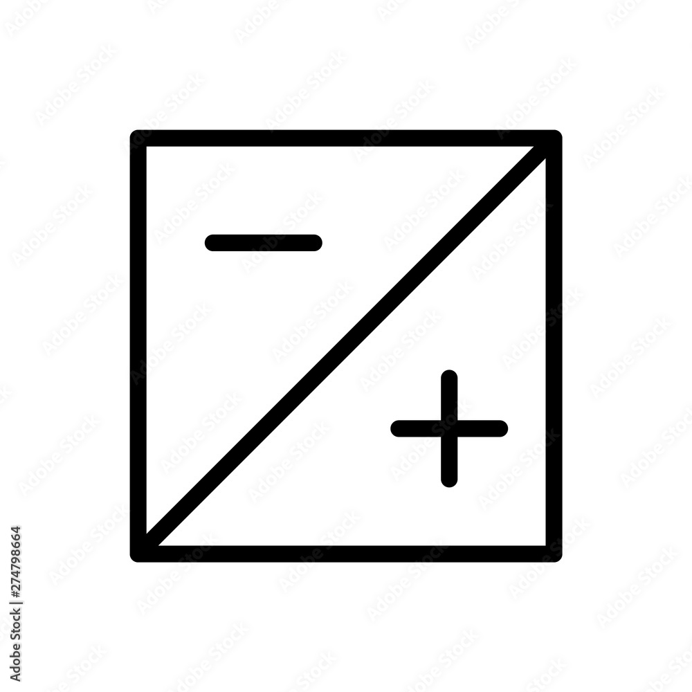 Exposure icon - Vector. Photo concept vector illustration. Exposure icon - Vector. Photo concept vector illustration.