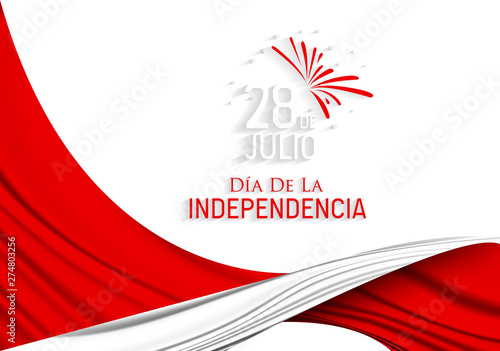 Peru Independence Day (Día de la Independencia).