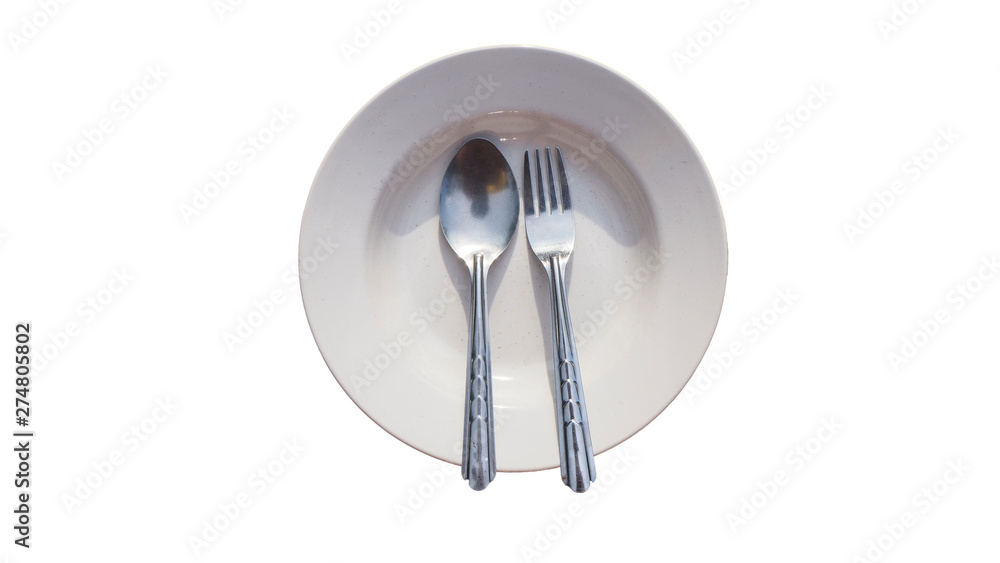 Empty food plate Empty food plate
