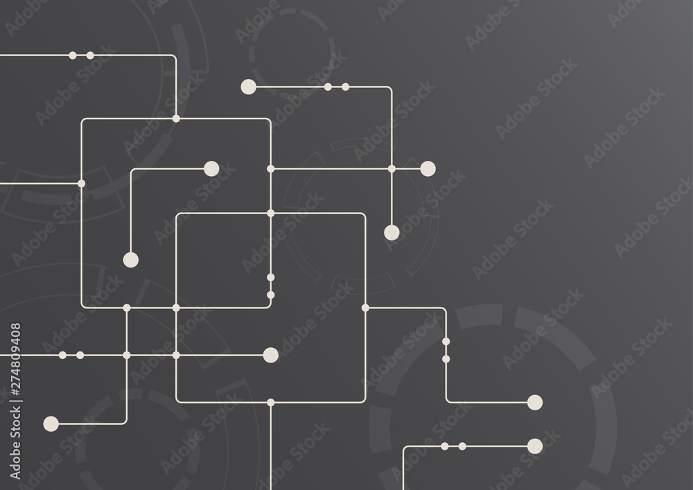 Abstract geometric connect lines and dots.Simple technology graphic background.Illustration Vector design Network and Connection concept. Abstract geometric connect lines and dots.Simple technology graphic background.Illustration Vector design Network and Connection concept.