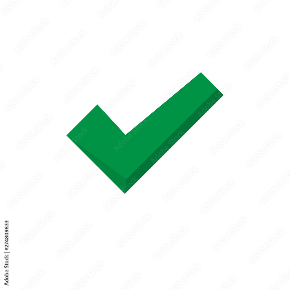 Checkmark tick, ok check vector icon Checkmark tick, ok check vector icon