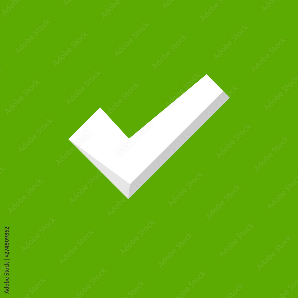 Checkmark tick, ok check vector icon Checkmark tick, ok check vector icon
