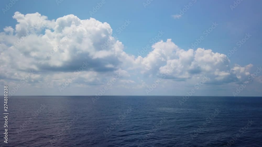 Beautiful Sea, Clouds and Blue Sky Beautiful Sea, Clouds and Blue Sky