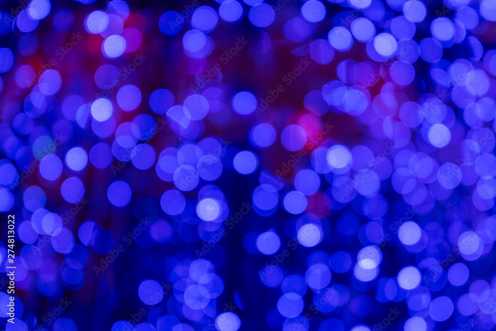 Blue bokeh on black Blue bokeh on black