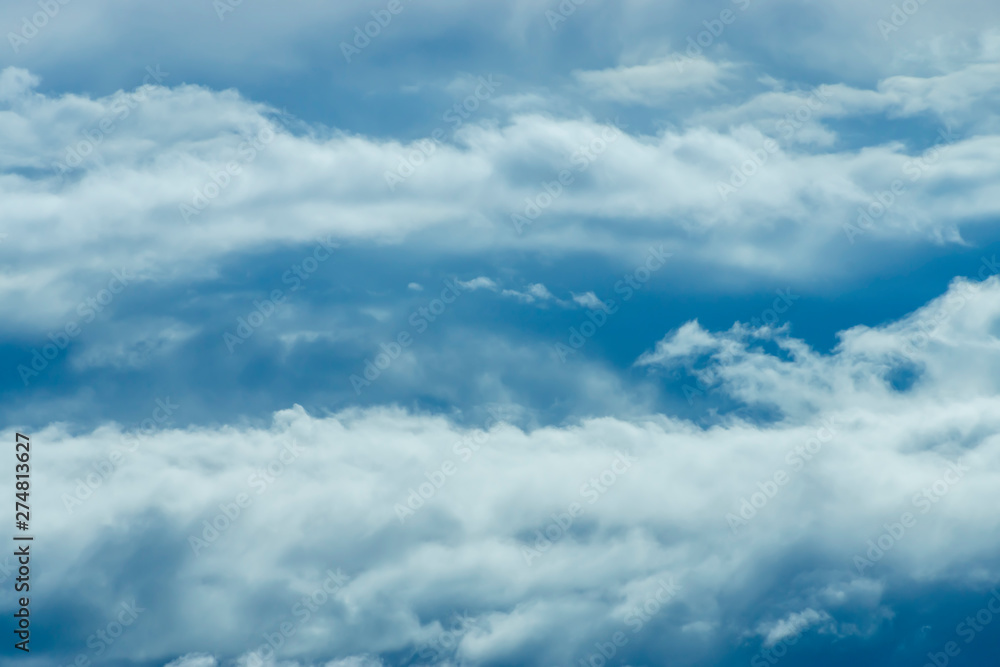 Beautiful cloud on the sky background.
