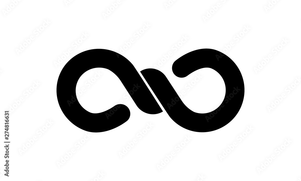 Simple knot icon for connection and tying concepts Simple knot icon for connection and tying concepts
