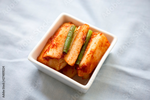 Kimchi, Diced Radish Kimchi, Kkakdugi