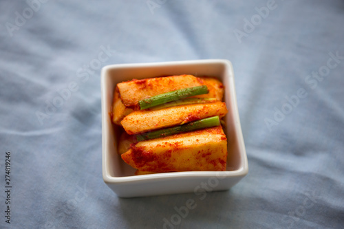 Kimchi, Diced Radish Kimchi, Kkakdugi