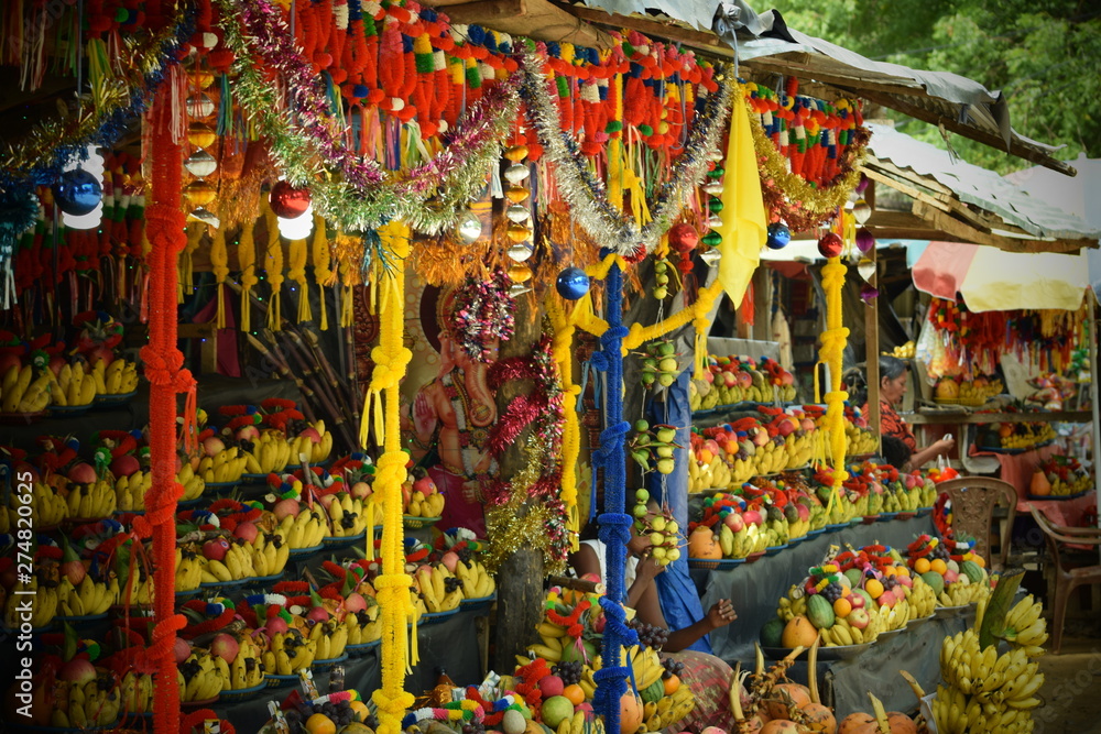 Katharagama Sri Lanka Pooja Watti Sale In Street