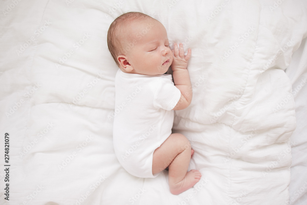 little baby on the bed little baby on the bed