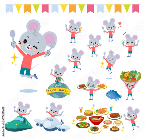 animal mouse boy_food festival