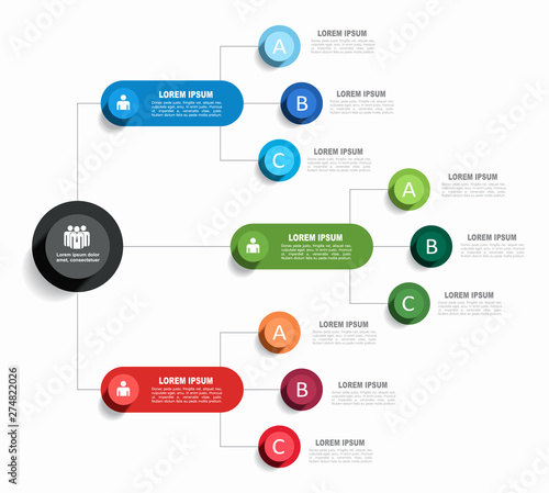 Infographic design template with place for your data. Vector illustration.